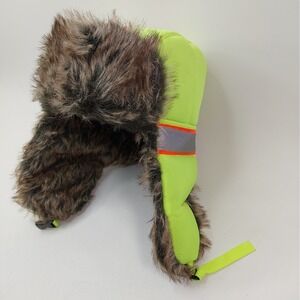 Trapper Hat - Wild Wear All Size Trooper Hat with Safety Reflective Aviator